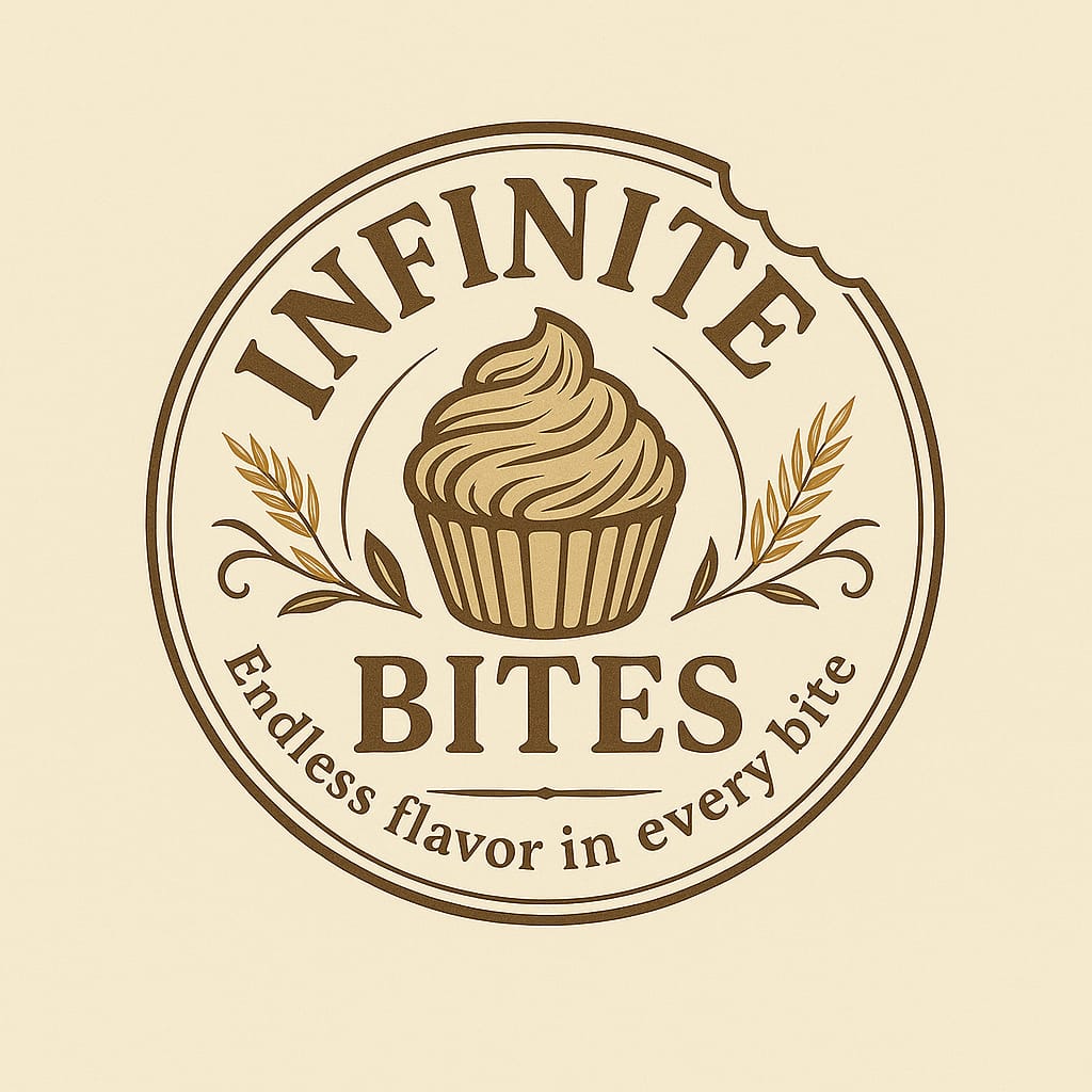 Infinite Bites Cupcake Logo
