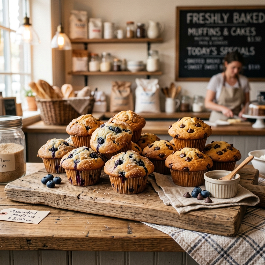 Classic Plain Muffins